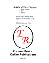 A Suite of Three Seasons Two-Part choral sheet music cover